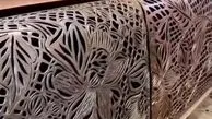 ویدئوی جالب از مشبک فلز روی ماشین!
