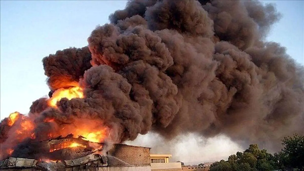 ویدیو وحشتناک از انفجار شدید در محمدشهر کرج