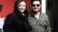 عکس دیده نشده از جواد عزتی و همسرش در پشت‌صحنه یک سریال