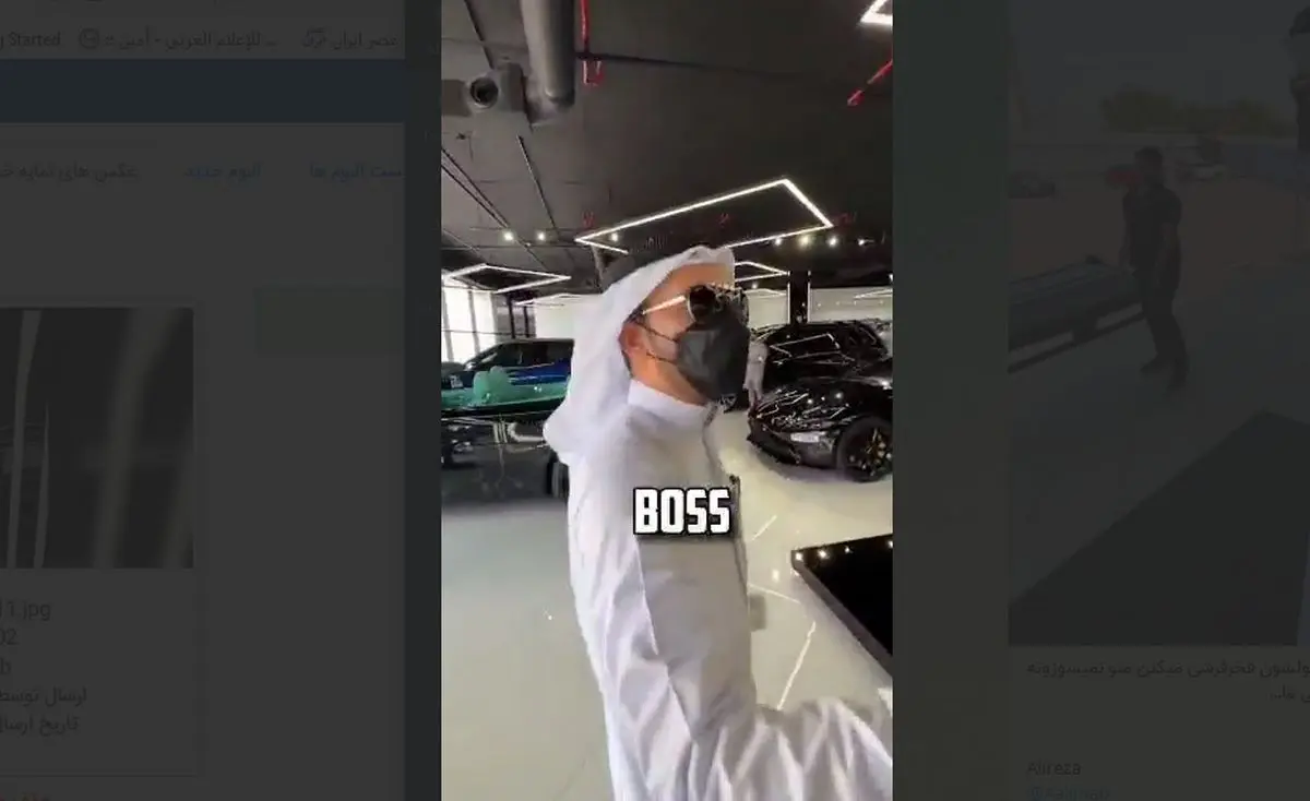 بازداشت بلاگری که ادای ثروتمندان اماراتی‌ را در آورد! + ویدئو