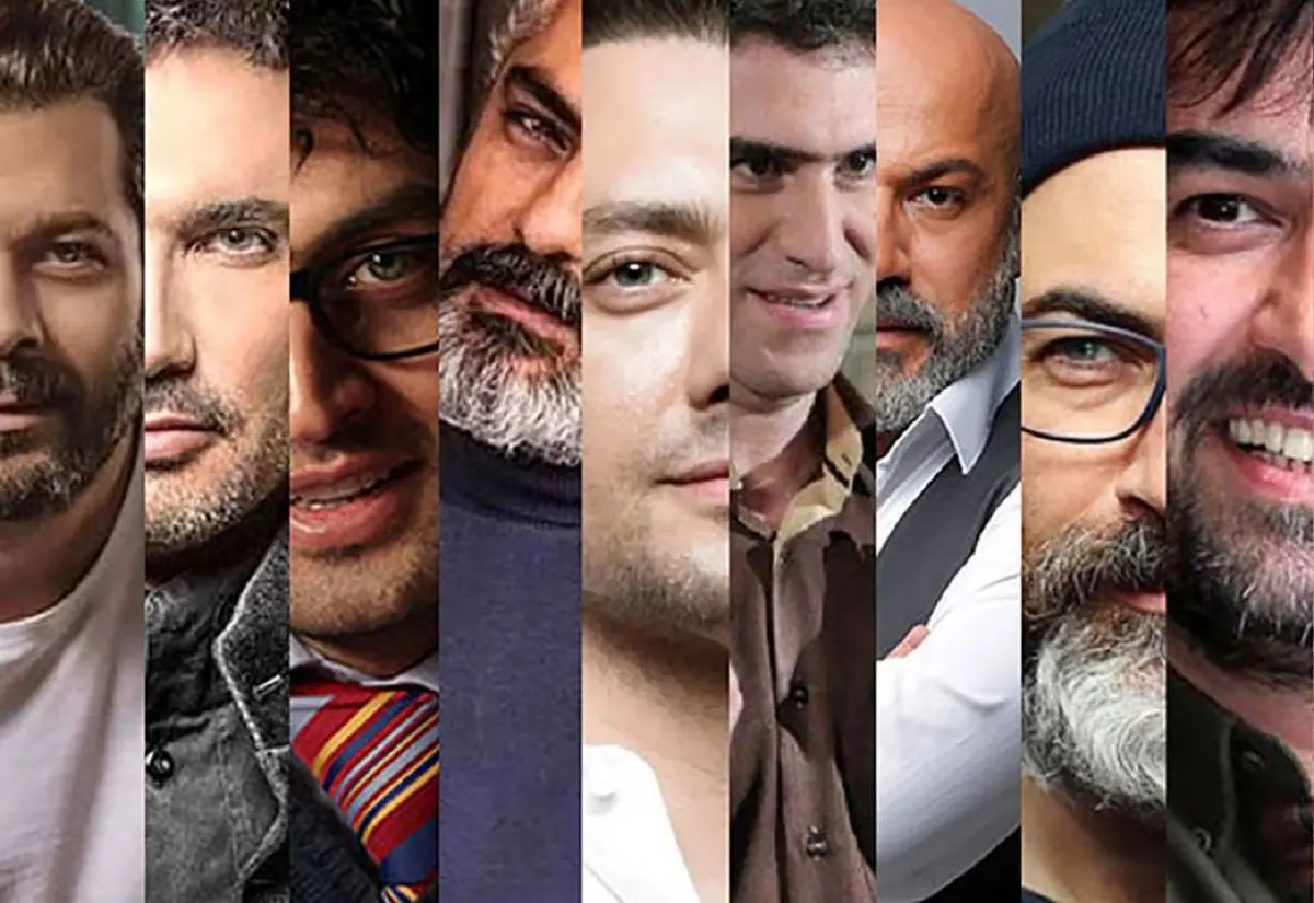 تصاویر باورنکردنی از بازیگران مرد ایرانی که عمل زیبایی انجام داده‌اند!