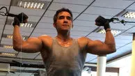 ویدئوی باورنکردنی از تمرینات بدنسازی احمدرضا عابدزاده در ۵۸ سالگی!