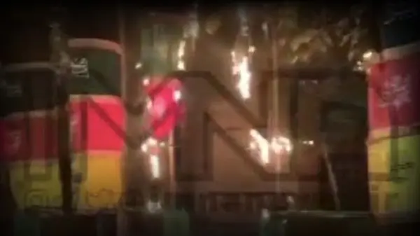 ویدئویی از بهاره رهنما در مراسم عزاداری حسینی؛ سخنرانی بالای منبر!