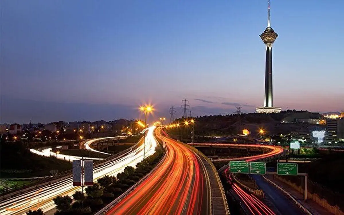 ویدئوی زیبا از نگاه برج میلاد به تهران بزرگ