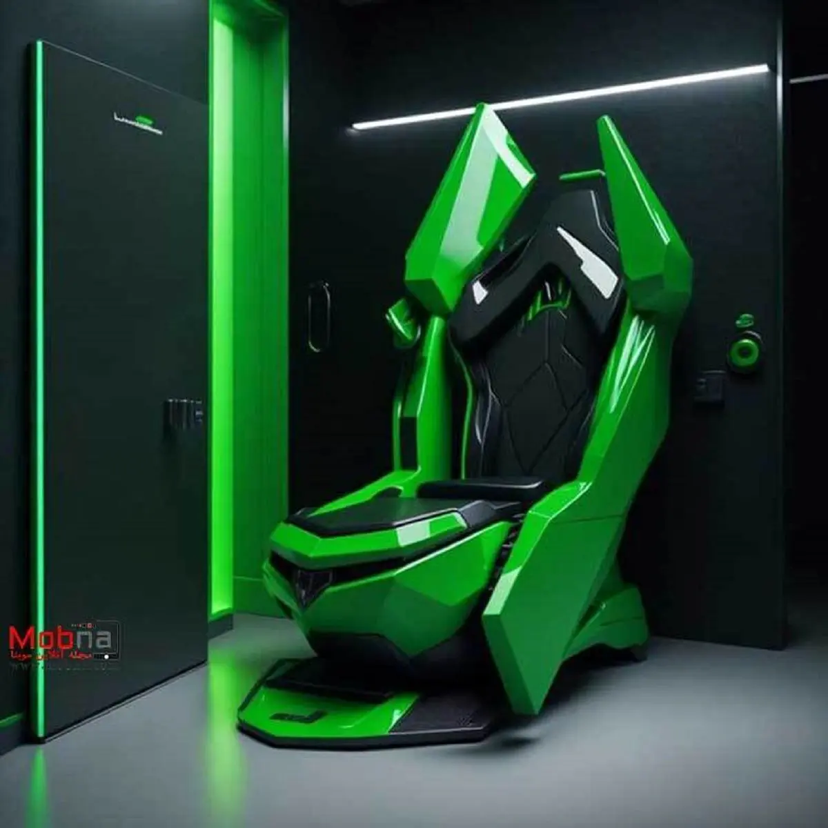 طراحی توالت به سبک خودروی لامبورگینی توسط هوش مصنوعی!