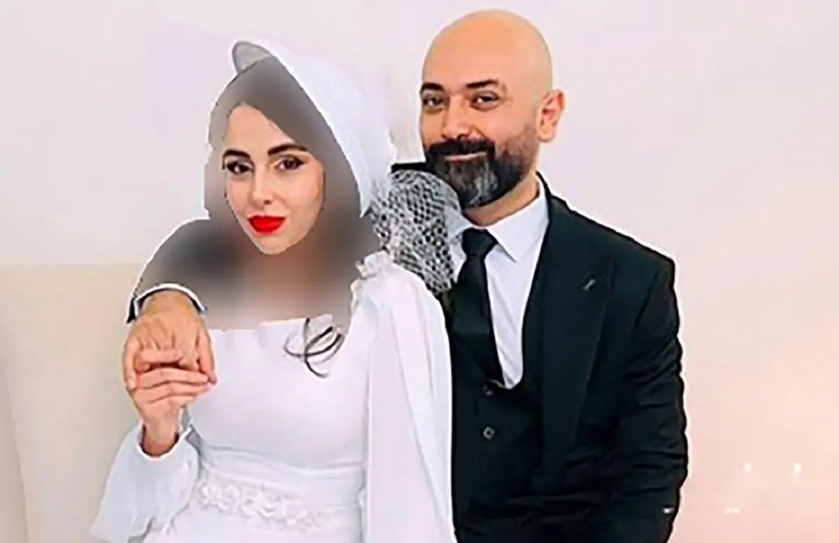 سلفی شاد و خندانِ مهدی کوشکی با همسر دوم و خیلی جوانش