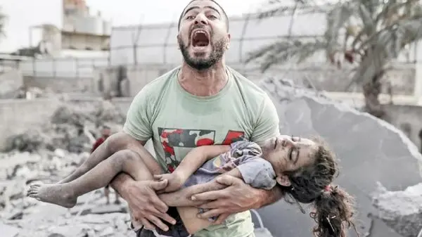 حمله به بیمارستانی المعدانی در غزه؛ صدها نفر کشته شدند