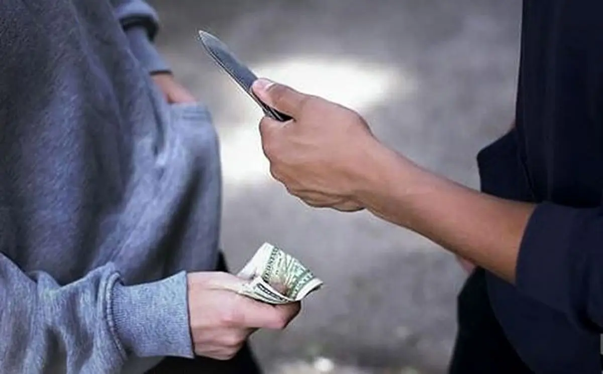 ویدئوی عجیب از سرقت خونسردانه ۲ زورگیر چاقو به دست در میدان هروی تهران!