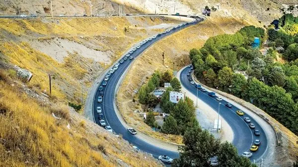 جاده چالوس و آزادراه تهران - شمال به مدت ۱۰ روز مسدود شد