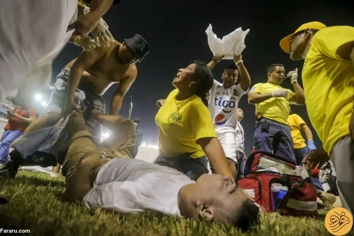 فاجعه انسانی در بازی فوتبال در السالوادور با ۱۲ کشته + عکس