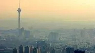 شاخص کیفیت هوای تهران ۱۹۰ و ناسالم برای تمام گرو‌ه‎ها