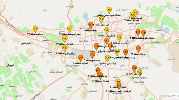 هوای گرم تهران، ناسالم شد!