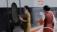 ویدئویی عجیب از گریه بی‌امان یک زن پس از جا ماندن از قطار!