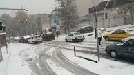 بارش برف پایتخت را سفیدپوش کرد + ویدئو