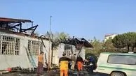استانداری گیلان: علت آتش‌سوزی کمپ ترک اعتیاد لنگرود، آتش گرفتن بخاری بود