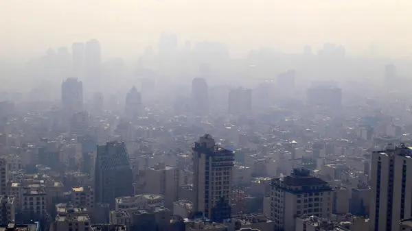 پیش‌بینی اتمام آلودگی هوا در تهران