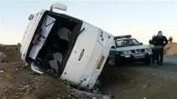 واژگونی وحشتناک اتوبوس در قزوین منجر به ۲۷ کشته و مصدوم شد!