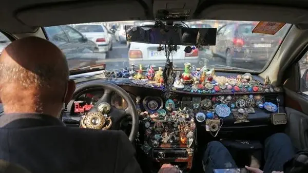 ویدیویی عجیب از تبدیل سمند تاکسی به تریلی!