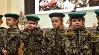 آموزش کودکان روسی برای جنگ!+ عکس